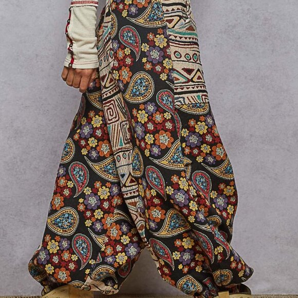 POL M Multicolor Patterned Pants - Picture 2 of 7